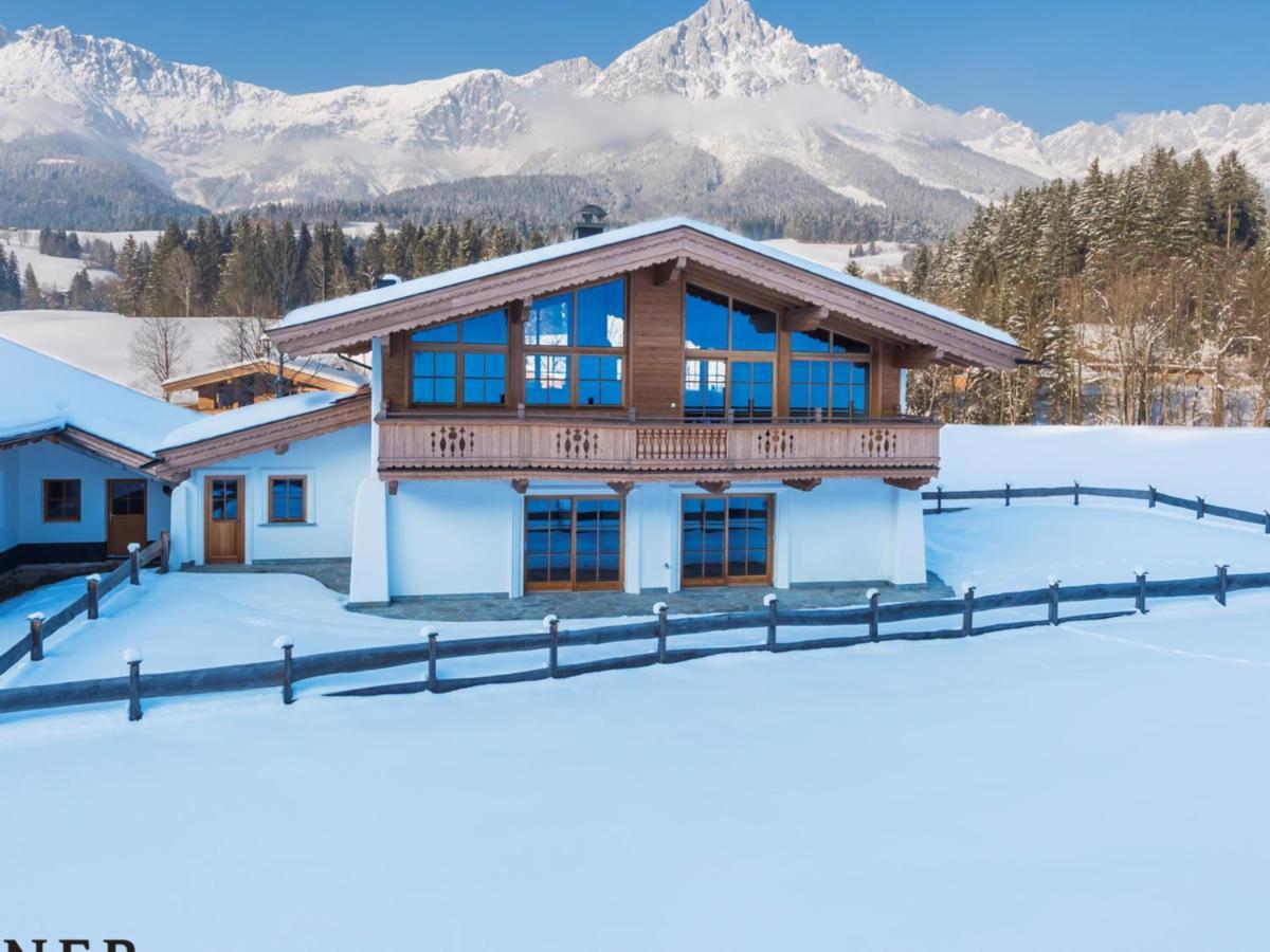 Luxuschalet Happy Home Tyrol エルマウ エクステリア 写真